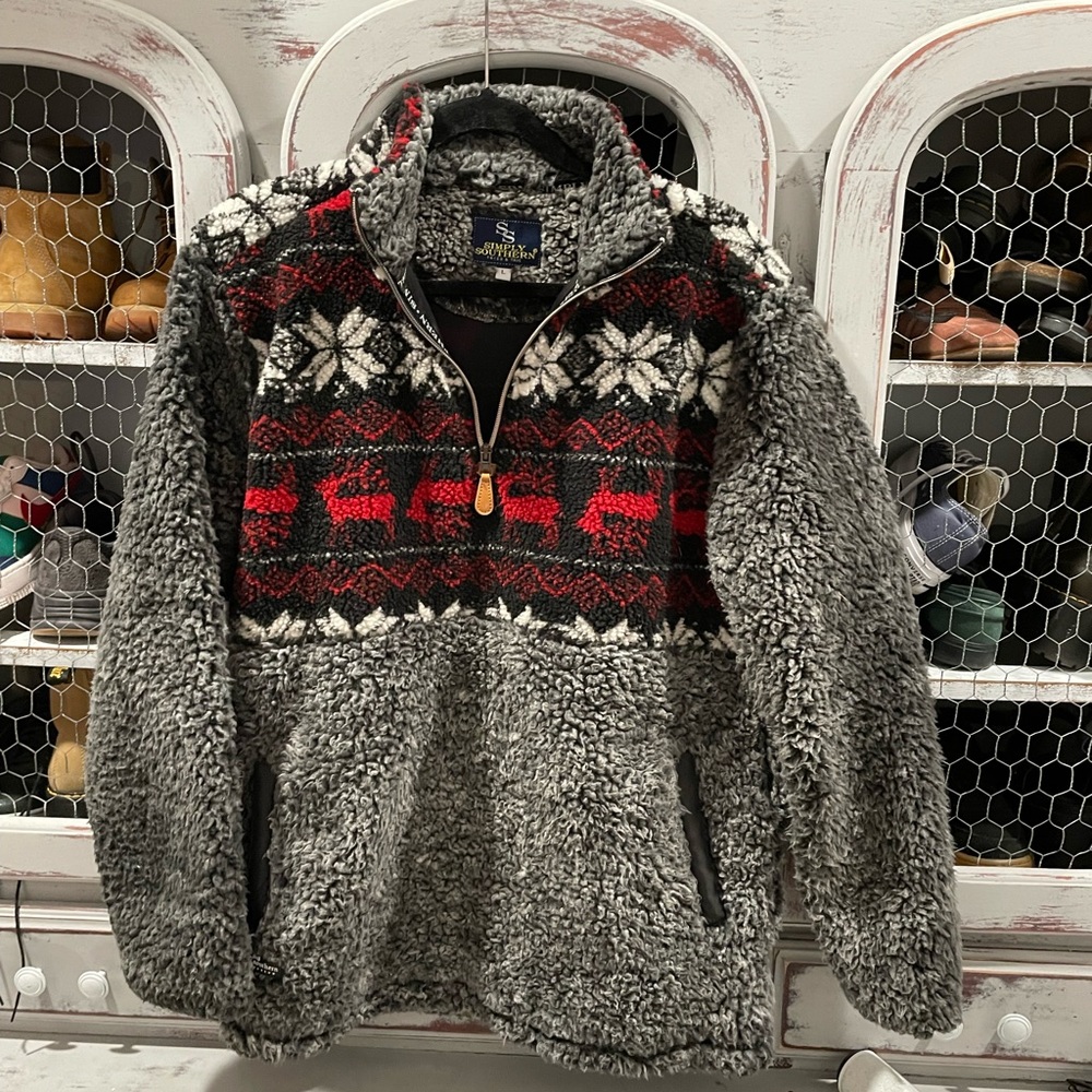 Simply Southern Sherpa Quarter Zip